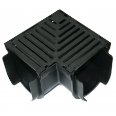 Dux Storm Drain 90° Corner (Ductile Iron Heelguard Grate) - R3411